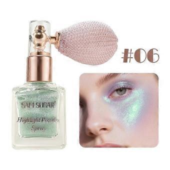 Glitter Body Shimmer Spray for Hair and Body, Loose Powder Spray, Glittering Powder Mist Bottle for Face, Neck, Arms and Legs