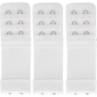 Women's Bra Extenders 2 Hook / 3 Hook Comfortable Stretchy Bra Extension Strap