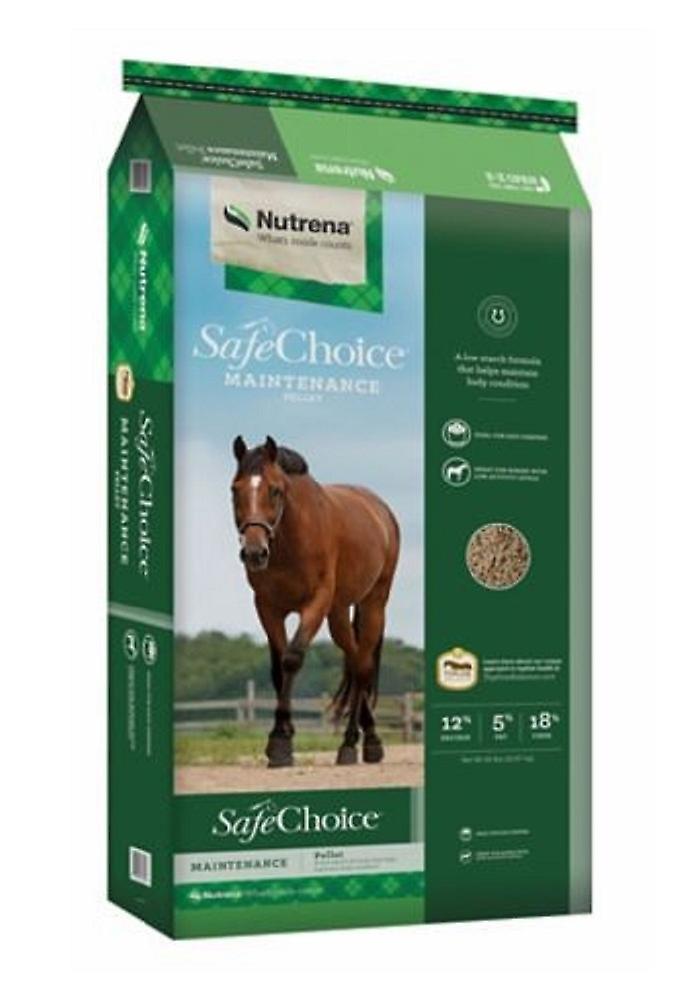 Nutrena 94516 Animal Supplies 50 Pounds Pack SafeChoice Maintenance Horse Feed