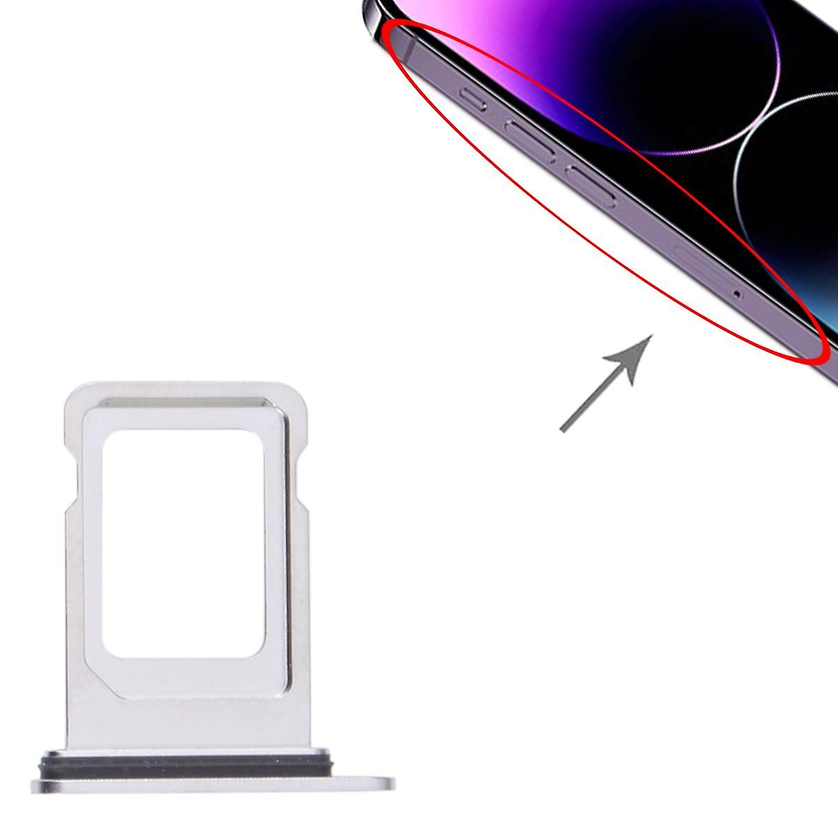 SIM Card Tray for Apple iPhone 14 Pro Spare Part Silver