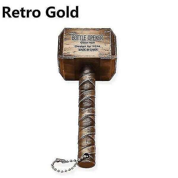 Nový multifunkční otvírák pivních lahví Long Handle Hammer Thor Thors Hammer Beer Bottle Opener