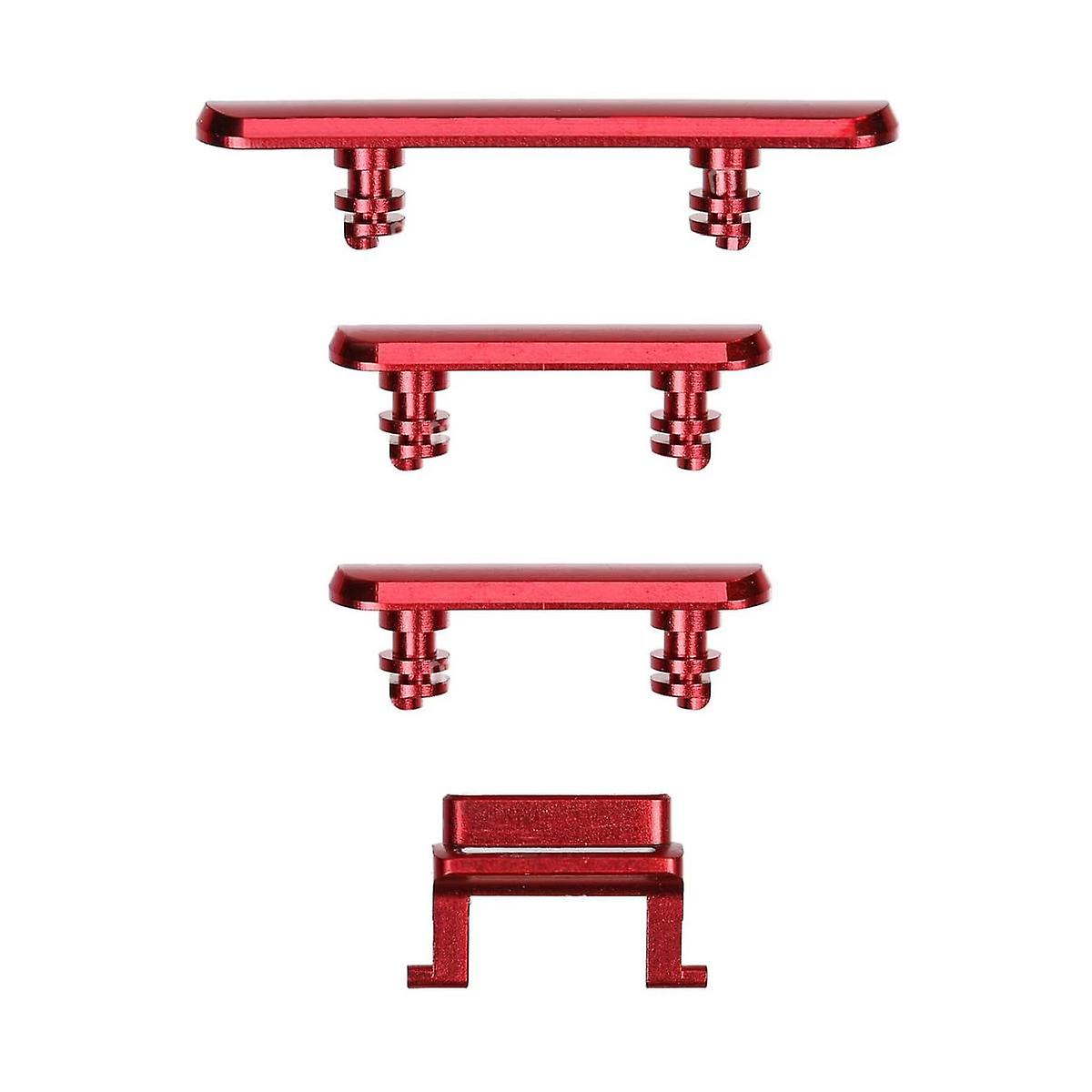 iPhone 14 Sivupainikkeet - Punainen