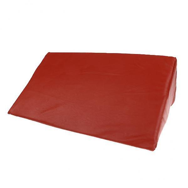 2xBedridden Pillows Body Positioning Wedge Cushion with Removable Cover Red