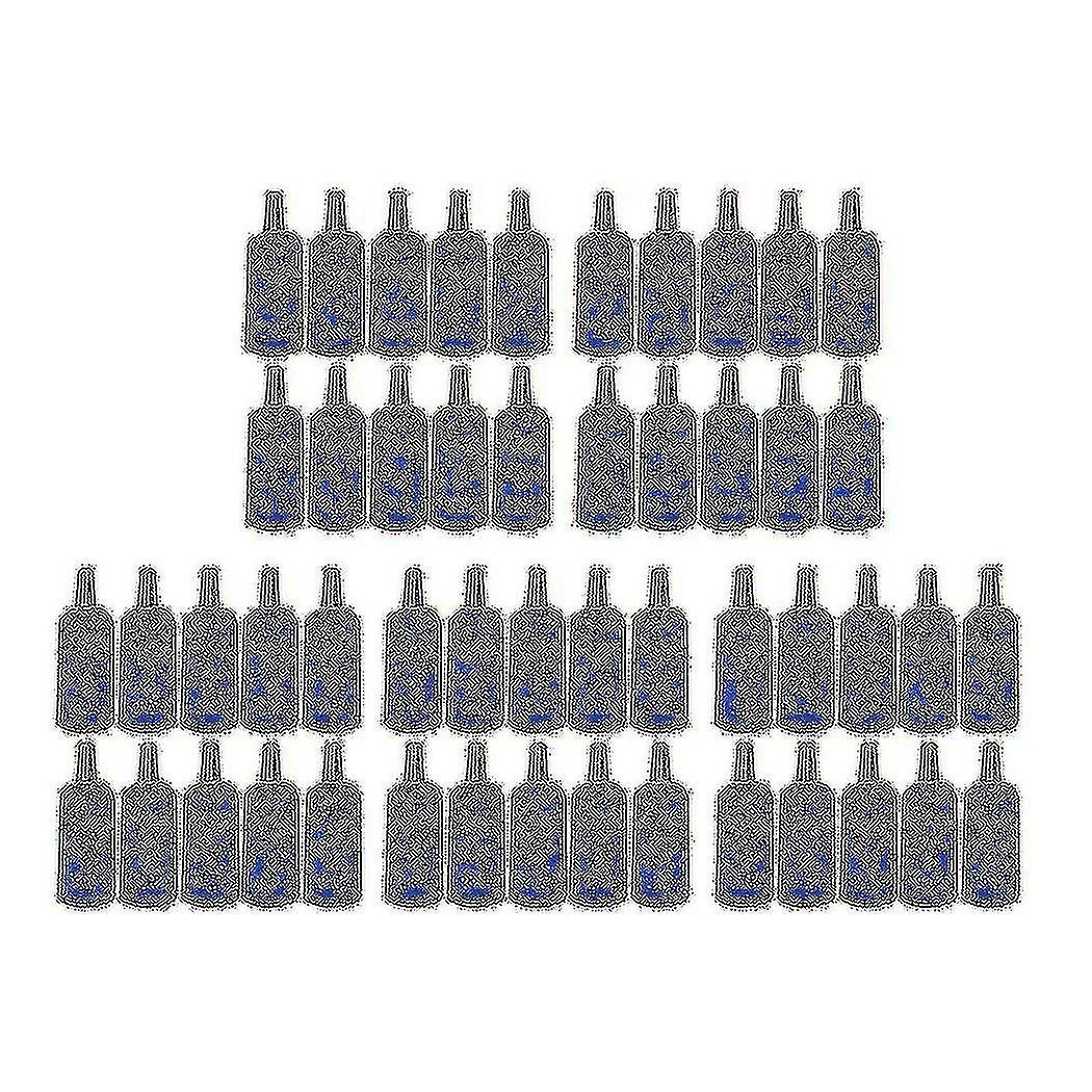 Mineralbubblor luftsten för akvarium, 50 bitar, blå