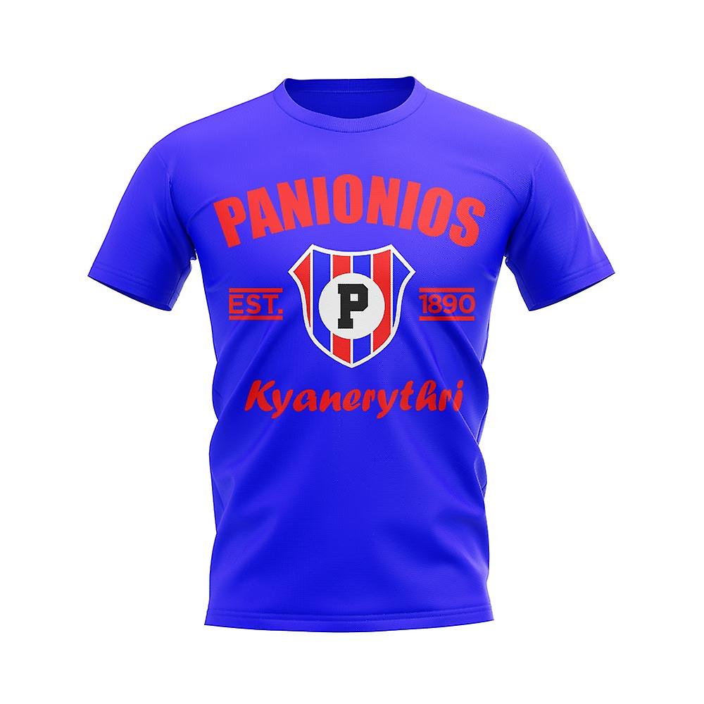 Panionios 成立足球 T 恤(皇家)