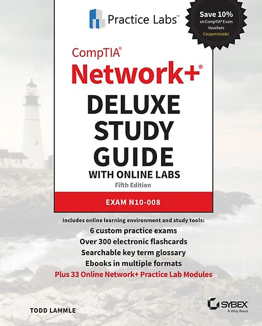Comptia Network Deluxe Study Guide With Online Labs by Todd Lammle Hardback Book