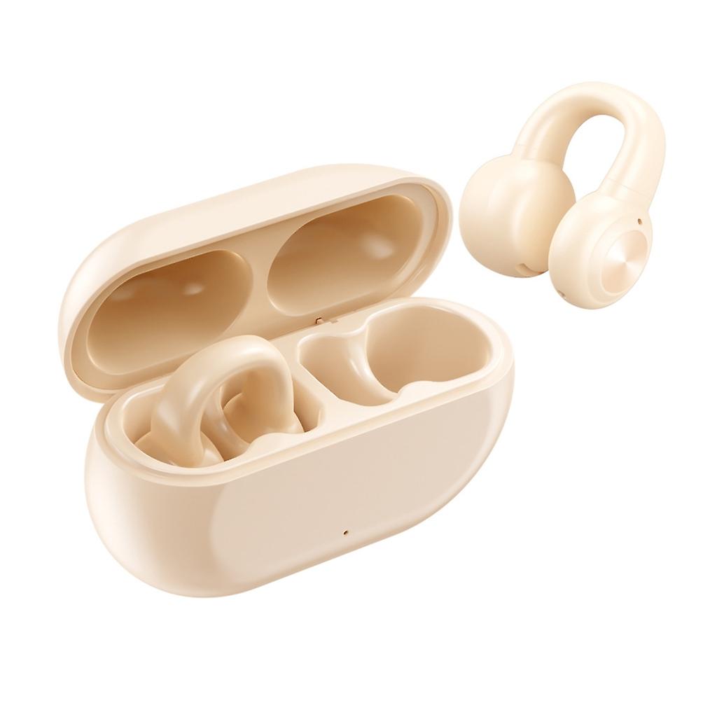 Wireless True Bone Conduction Bluetooth-compatible Earphones Ear Clip Earring