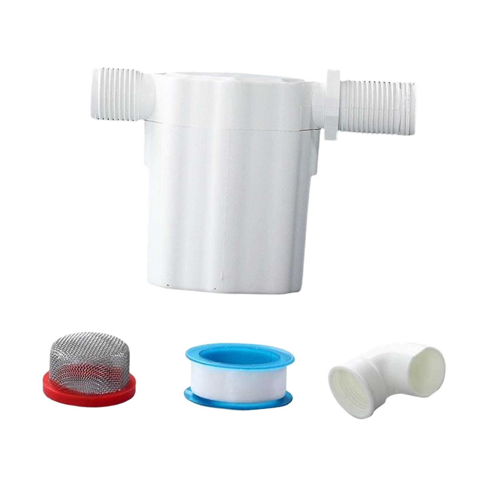 Automatic Floating Ball Durable Male Thread for Aquaculture Accs Replace  3/4" Interior Side