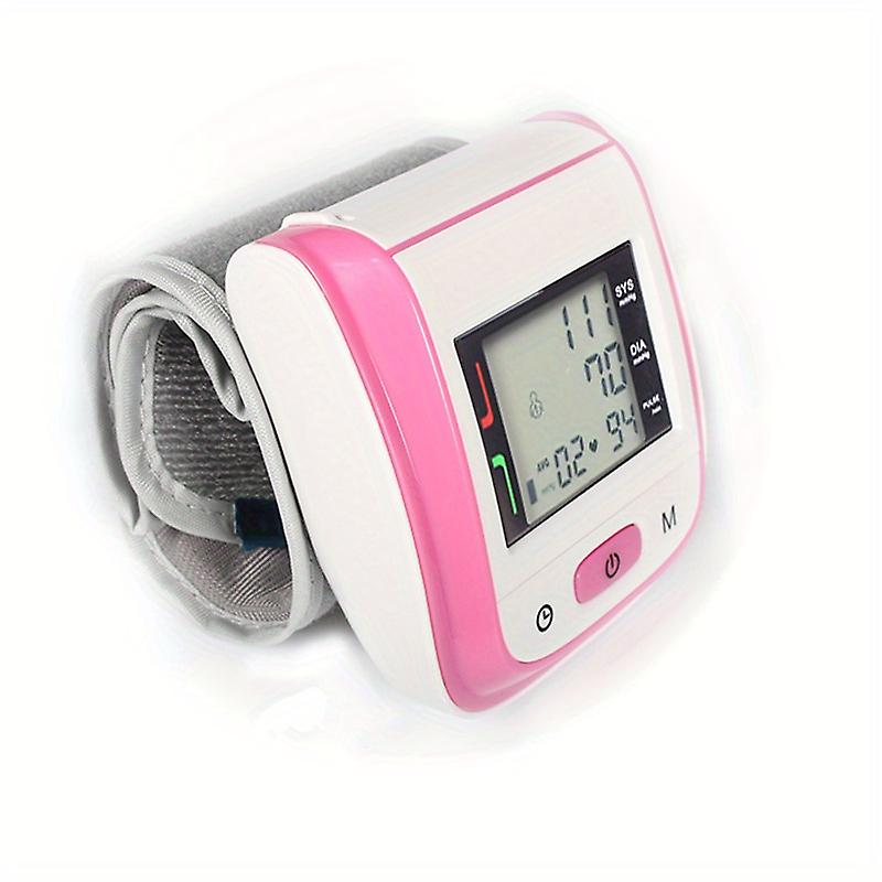 Accurately Monitor Your Blood Pressure & Heart Rate With Automatic Digital Wrist Monitor