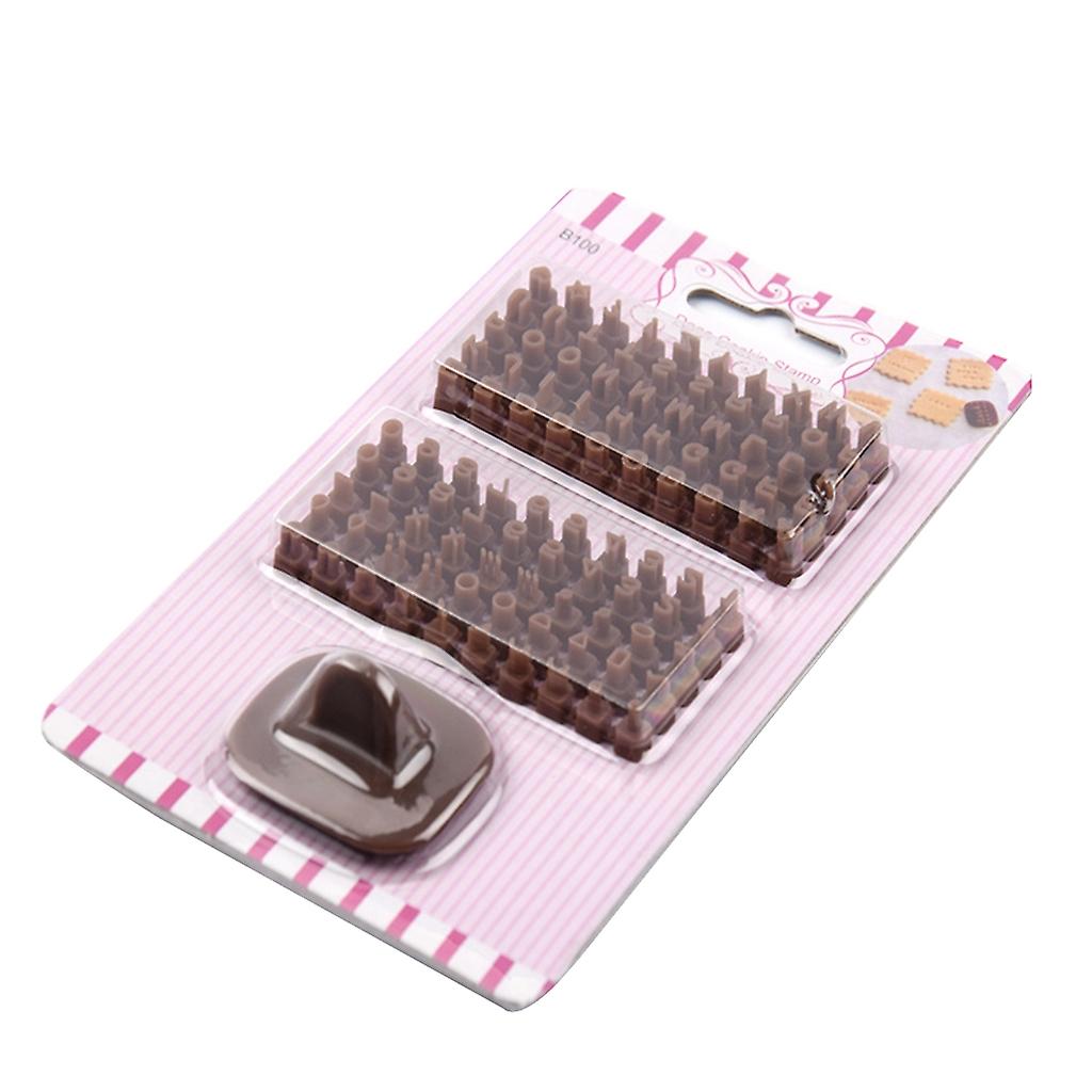 Letter Number Shaped Biscuit Stamps Kitchen Accessories Plastic Material