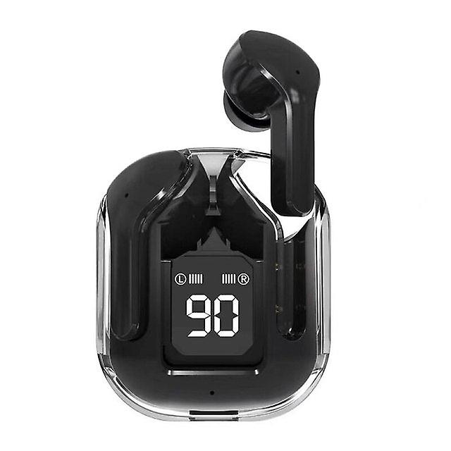 Cy-t2 Wireless Bluetooth Headset Transparent Enc Headphones Led Power Digital Display Stereo Sound Earphones For Sports Working