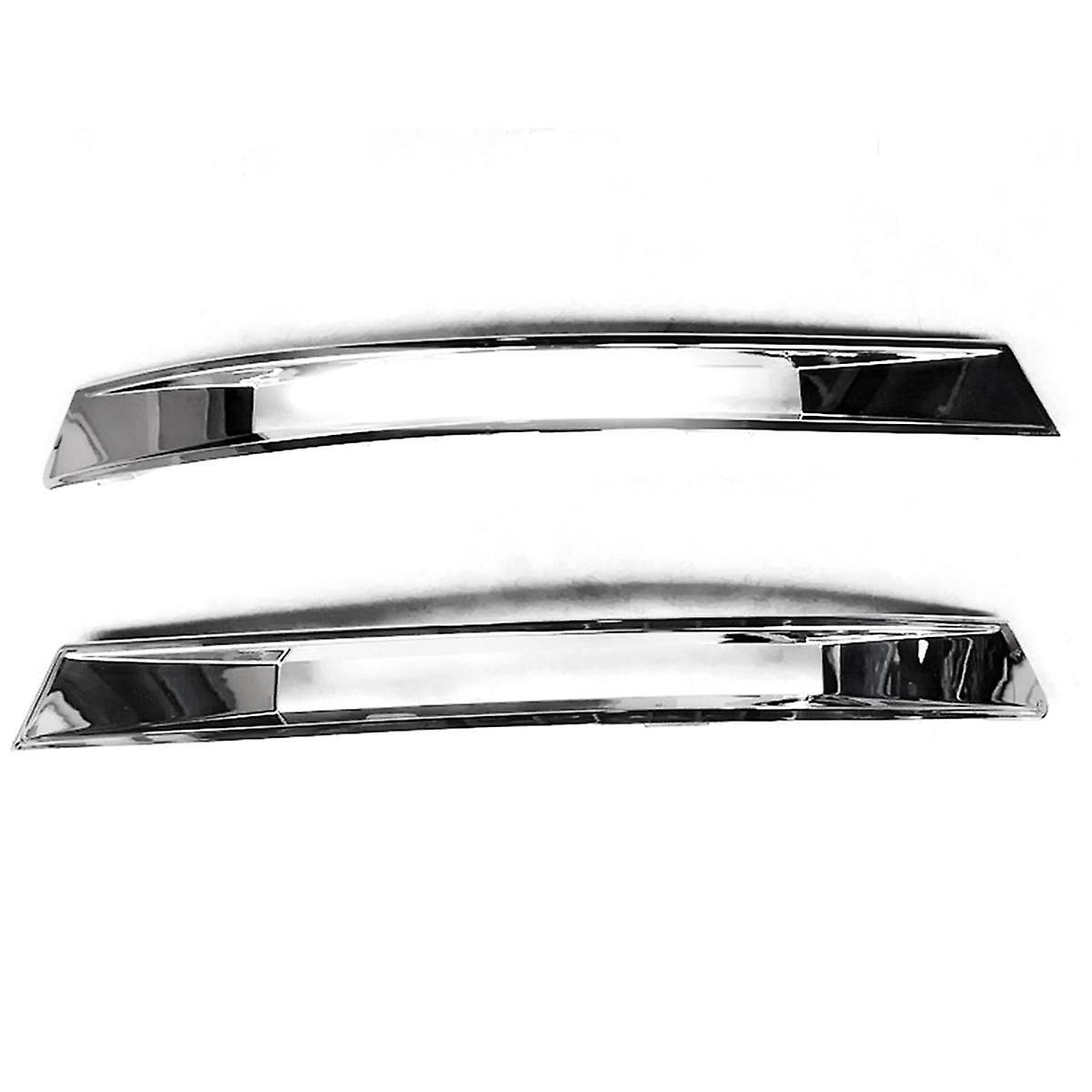 Right Front Bumper Fog Light Trim Frame Cap Chrome Running Light Cover for C-Class W204 C63 2048853