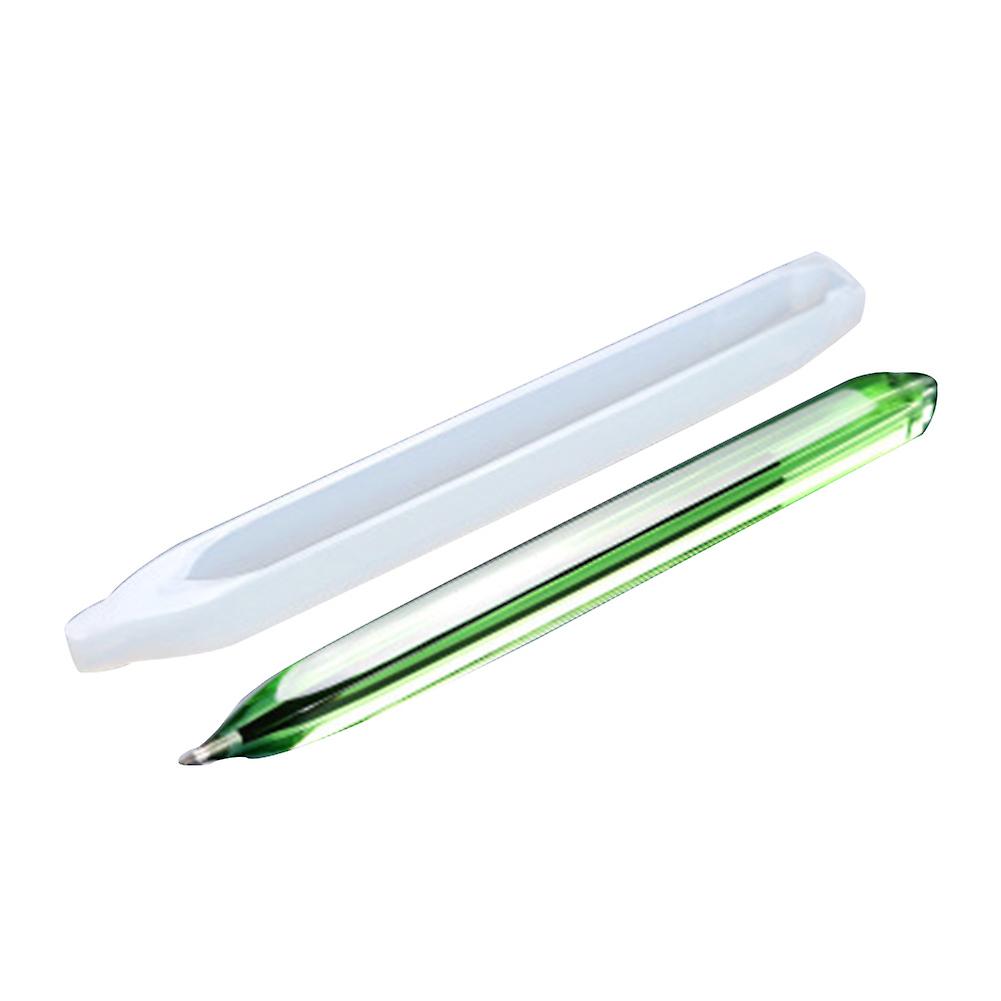 Pen Shape Resin Molds Epoxy Casting Molds Ballpoint Pen Silicone Molds Crafts Making Tool New