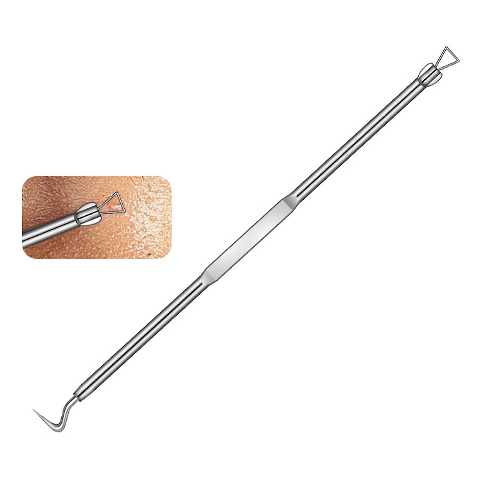 18pcs Blackhead Pimple Needle Set Double Ended Stainless Steel Pimple Popper Tool Kit for Salon