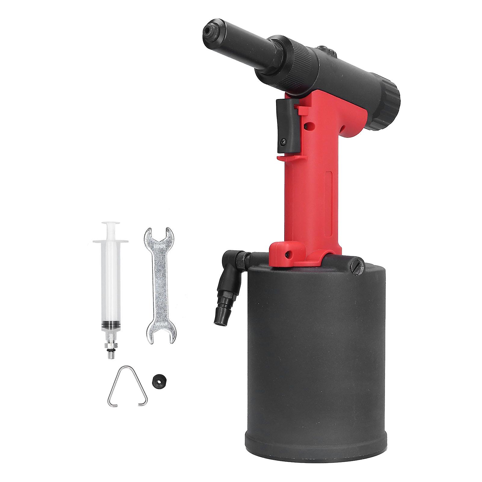 Pneumatic Rivet Gun Air Pull Riveter 4.8‑6.4mm Riveting Machine Set Kit for Manufacturing