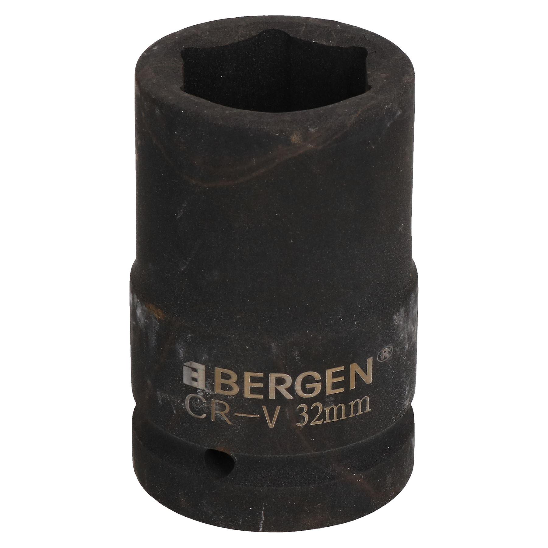 32mm Metric 1" Drive Deep Impact Socket 6 Sided Single Hex Thick Walled