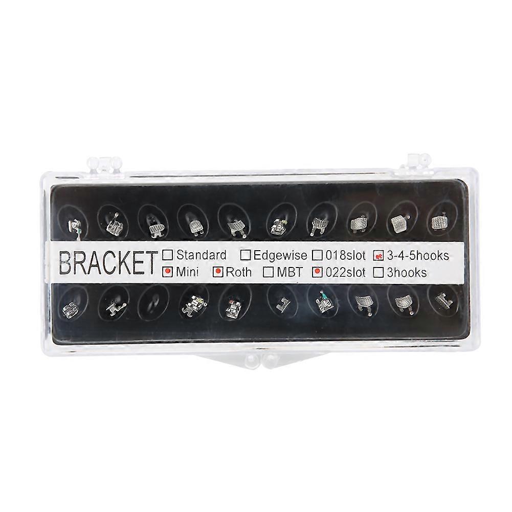 20pcs Metal Orthodontic Self-Ligating Dental Brackets Set