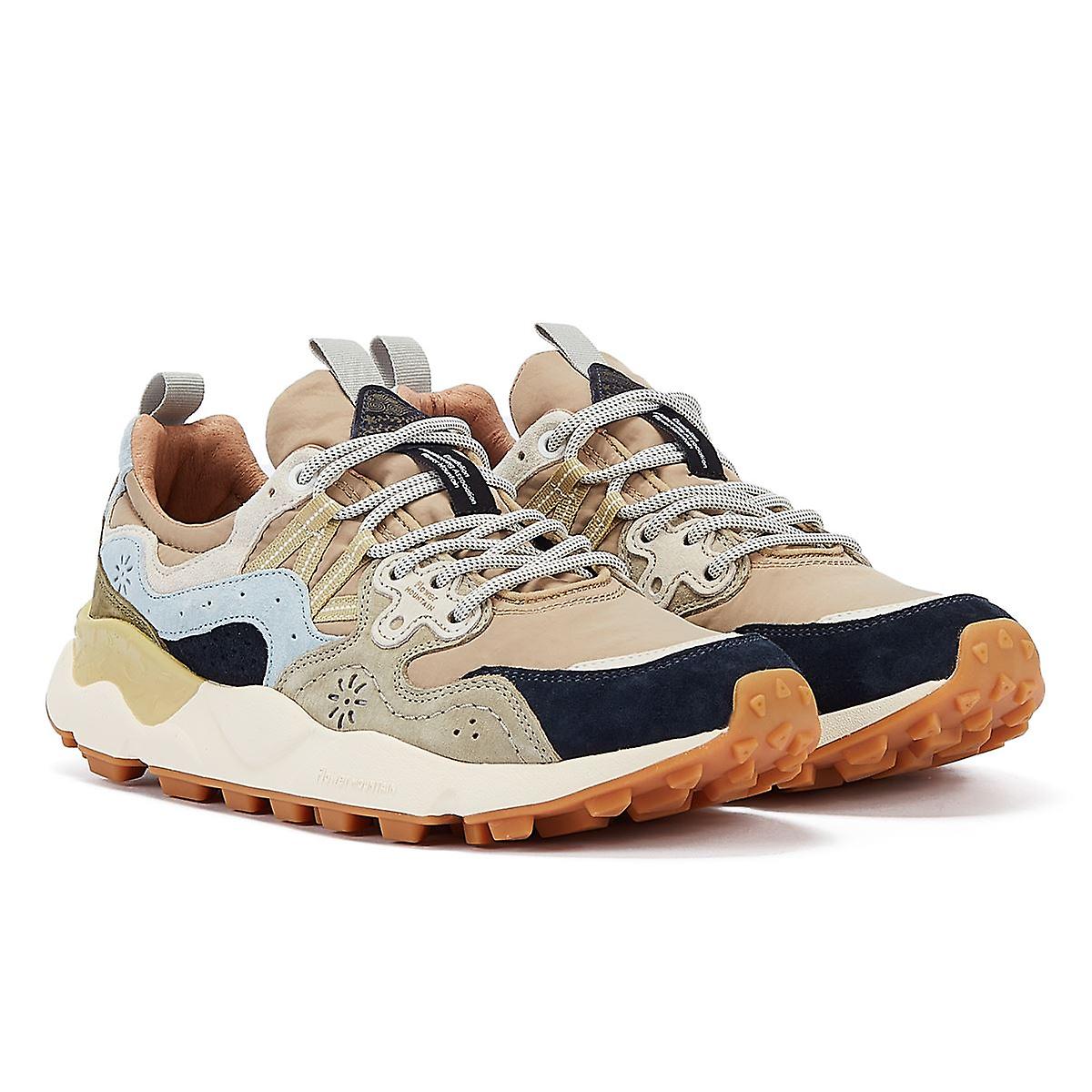 Flower Mountain Yamano 3 Men's Beige/Blue Trainers