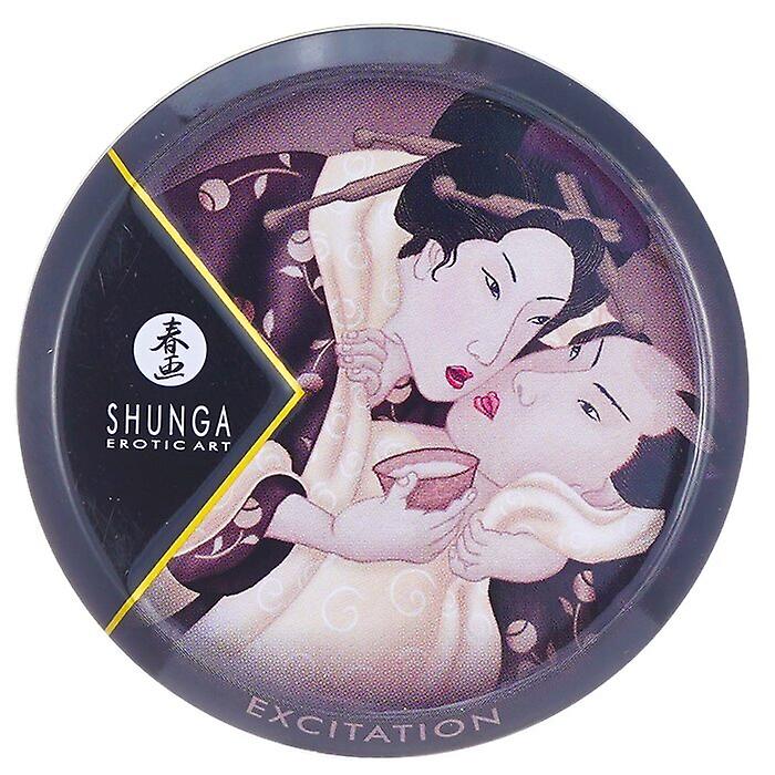 Shunga Mini Massage Candle - Excitation / Intoxicating Chocolate 30ml/1oz