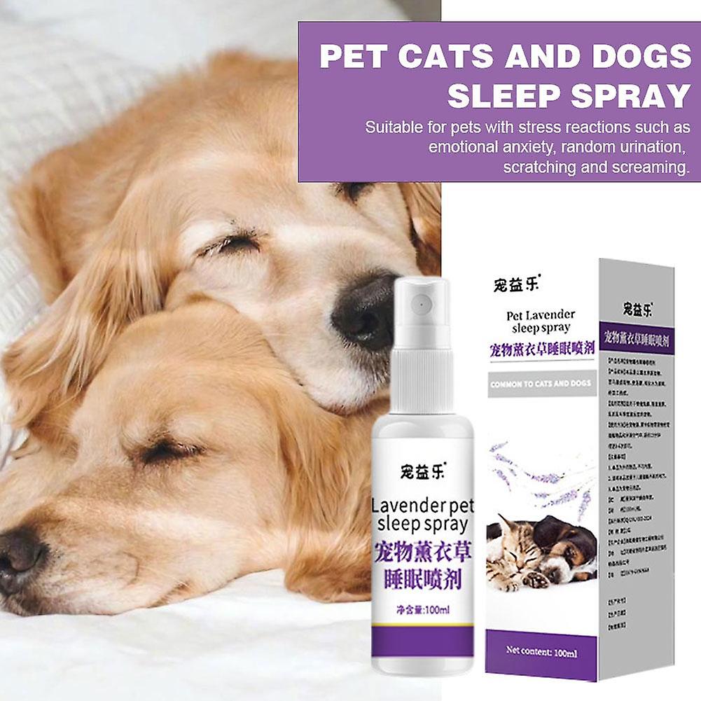 Pets Lavender Sleep Spray for Cat Dog 100 ML Calming Spray