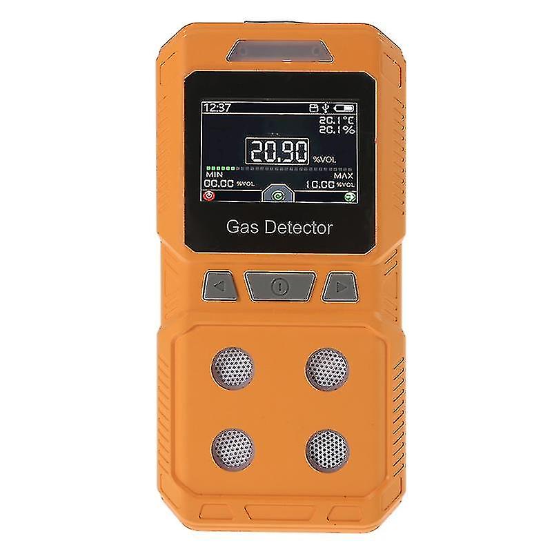 Rilevatore di gas ricaricabile portatile 4 in 1 Gas Clip 4-gas Monitor Meter Tester
