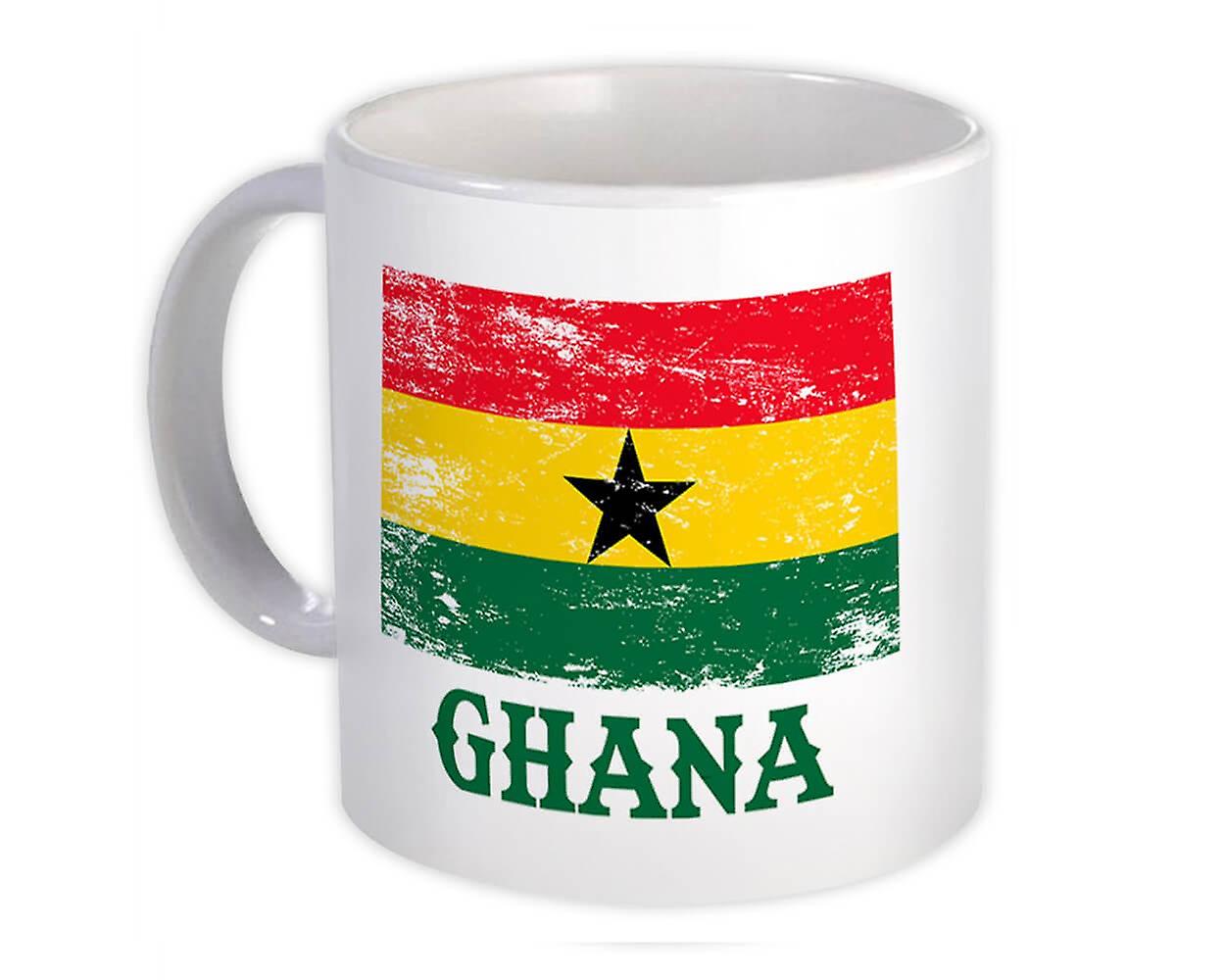 Gift Mug: Ghana Distressed
