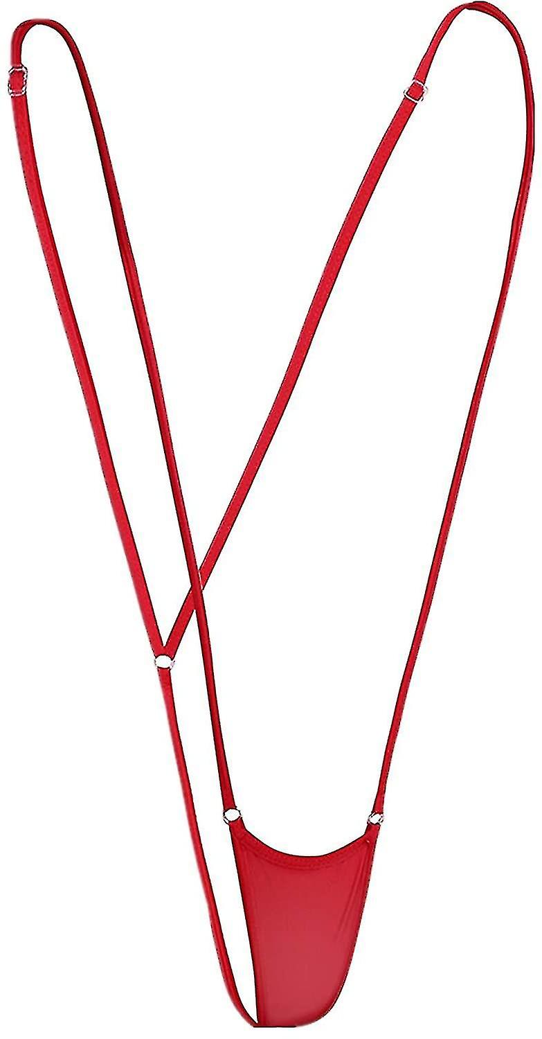 Vrouwen Sexy Mini Sling Shot G-string Micro Bikini Ondergoed String Badmode
