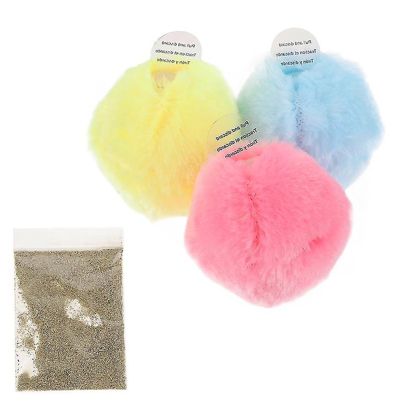 3pcs Cat Squeaky Ball