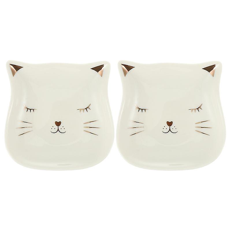 2pcs Jewelry Display Plate