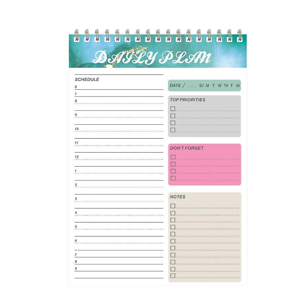 Weekly Planner Notepad Undated Planner Sheets Planner Desk Planner to Do List