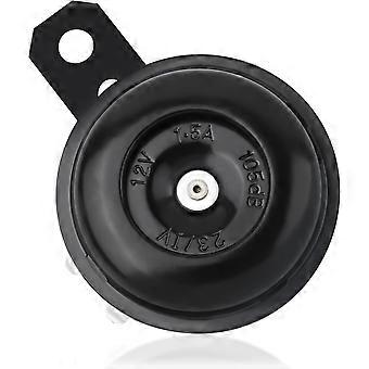 Motorcycle Horn 12V, 105dB Car Horn/Black Car Siren/Waterproof Horn, Universal Loud Horn for Accessories Motorcycle, Bike, ATV, Truck, Scooter Black