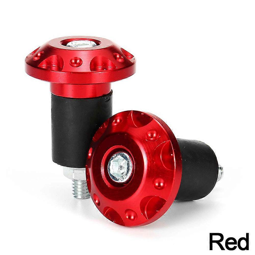 2pcs CNC Motorcycle Accessories Parts 16-18mm Handlebar End Cap Plug Motorcycle Handlebar Handle Grips Ends~2311