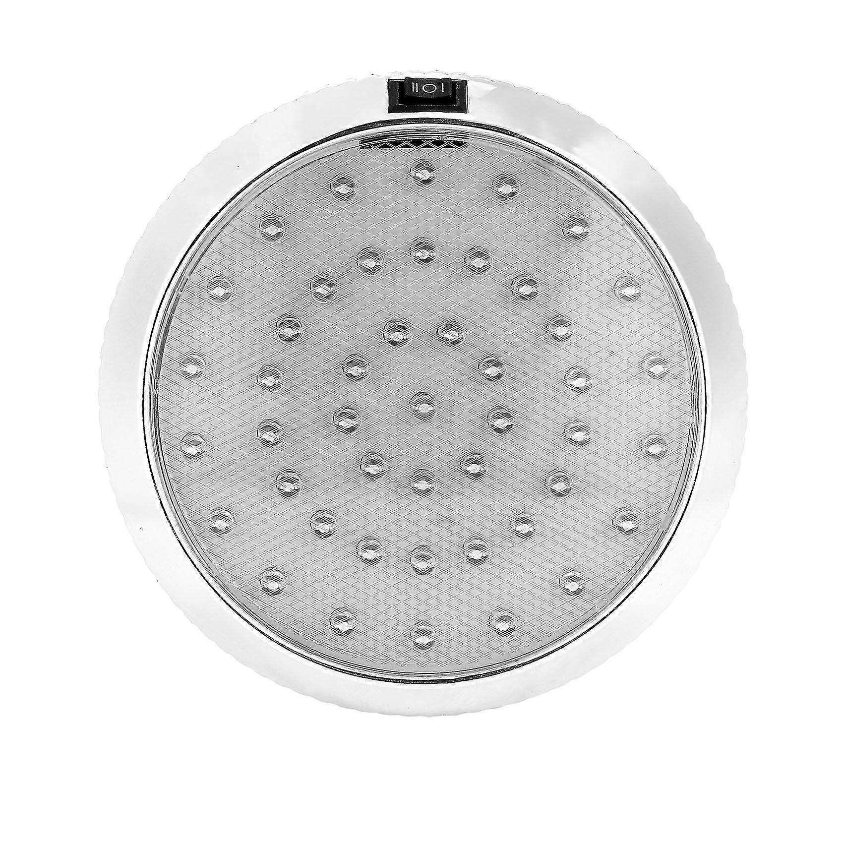 12V Auto Runde Decke Dome Dach Innen Licht Boot Rv Oberfläche Decke Licht