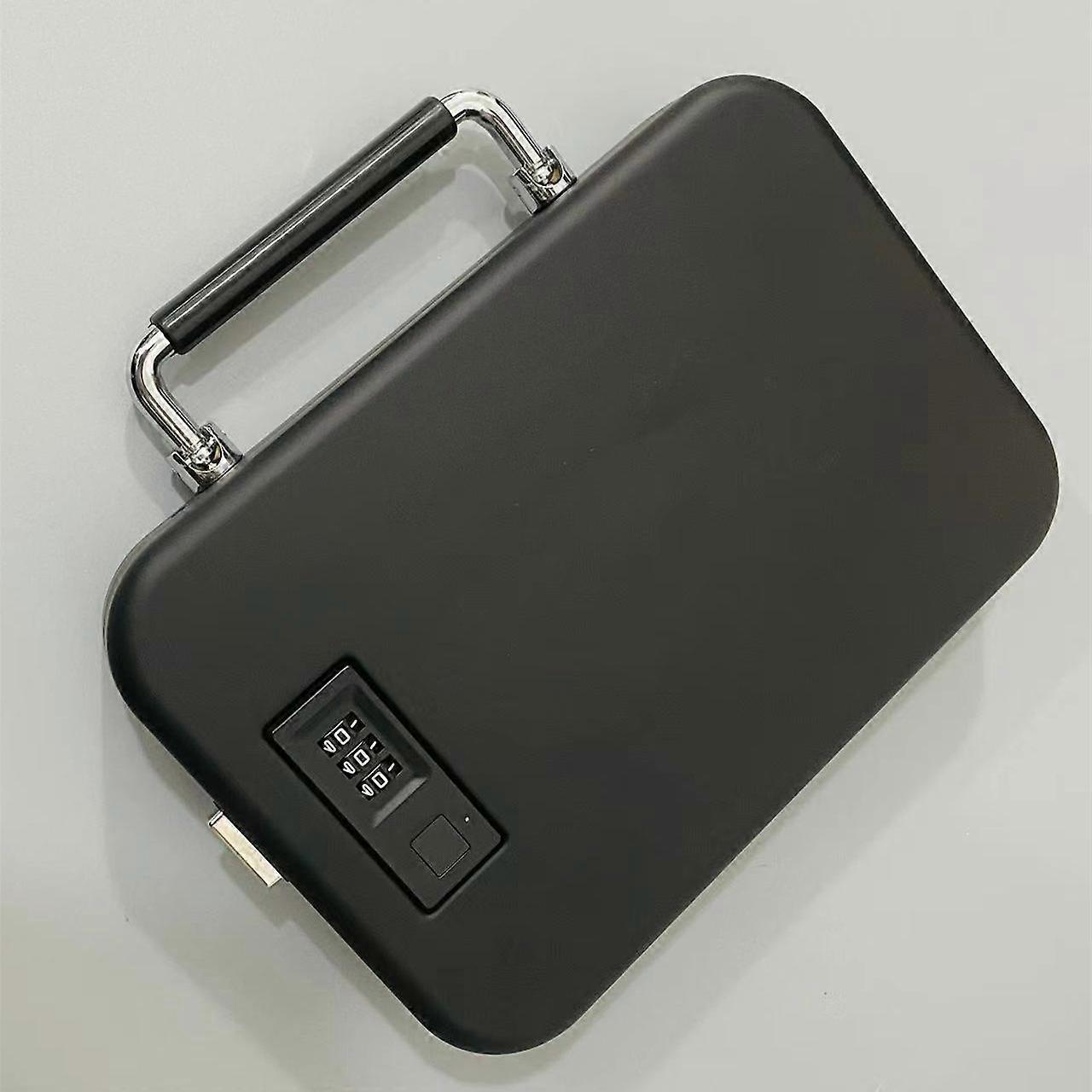 Gun Safe Box Biometric Fingerprint Mechanical Password Safe For Weapons Smart Mini Safety Gun Firearm Vault Pistol