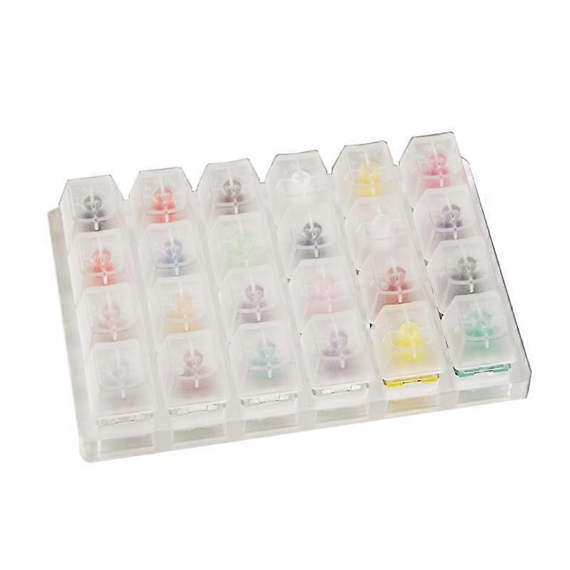 Cherry MX Switch Tester Mechanical Keyboards 24-Key Switch Testing Tool acrylic