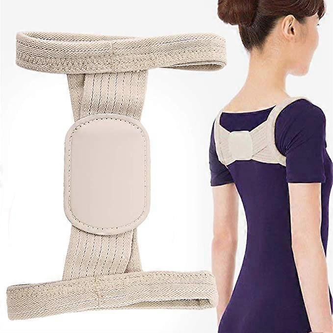 Posture Correction Belt, Back Posture Corrector for Women, Back Spine Support Adjustable Upper Back Brace for Clavicle Support and Providing Pain Reli