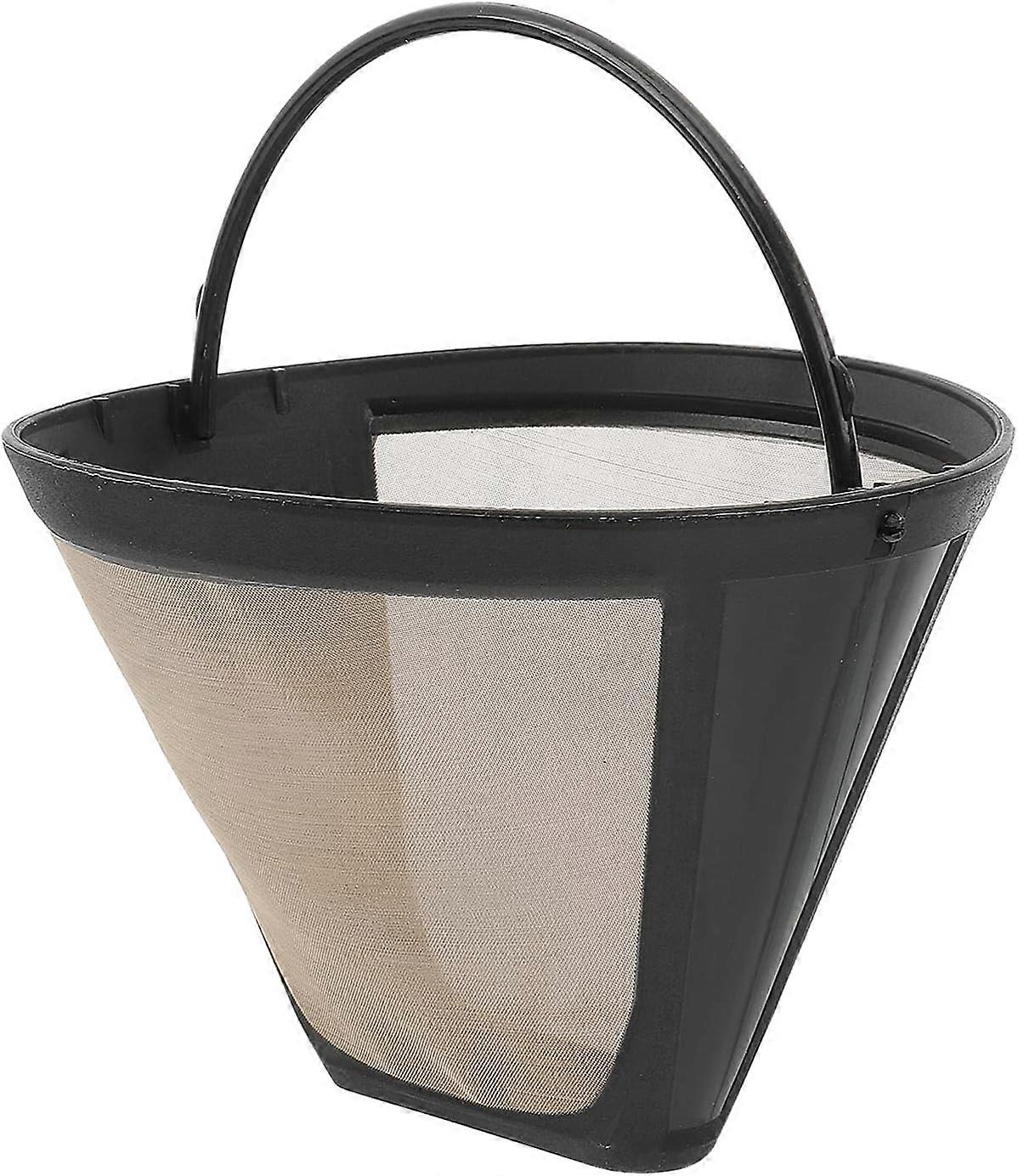 Reusable Mesh Permanent Coffee Filter - Gold
