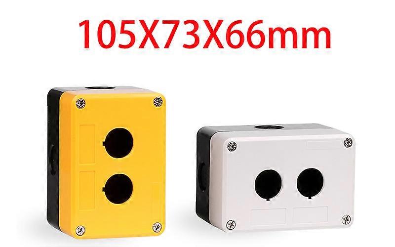 Waterproof Button Box Switch Control Box 12345 Hole Position Industry Switch Indicator Light Plastic Emergency Stop Case 22mm
