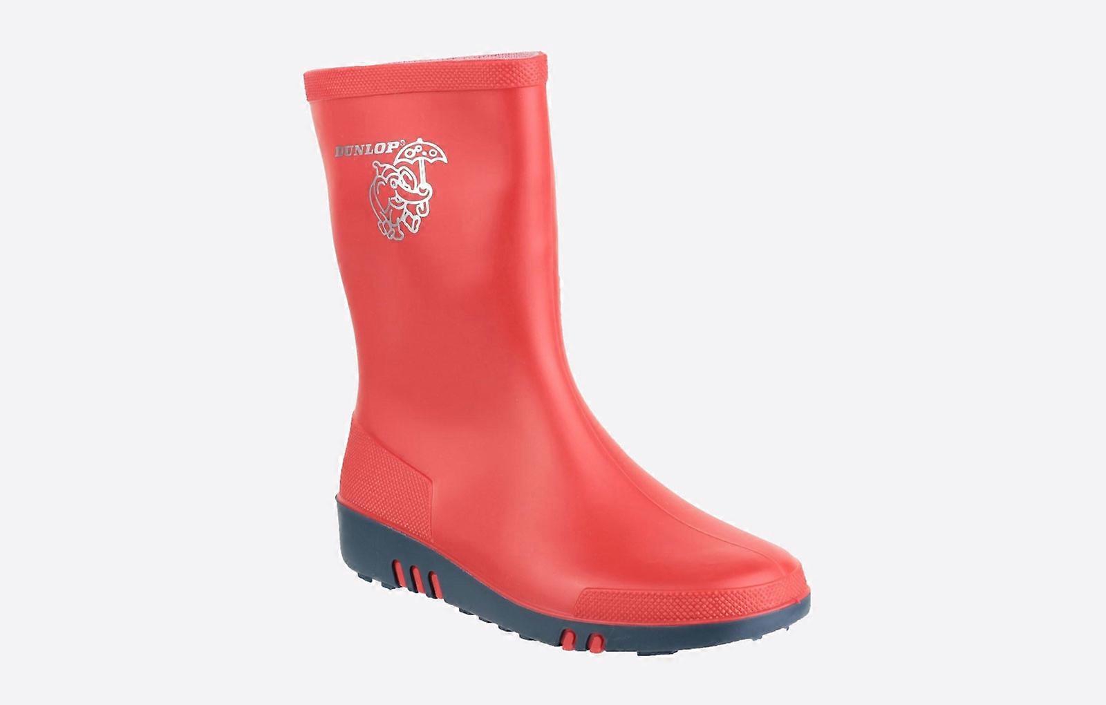 Dunlop Mini WATERPROOF Infants Red / Black