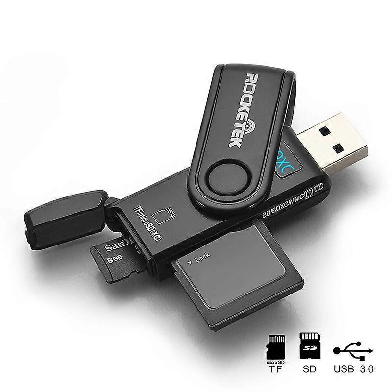 Usb 3.0 multi-function card reader Micro SD/TF memory card reader expansion dock digital accessories