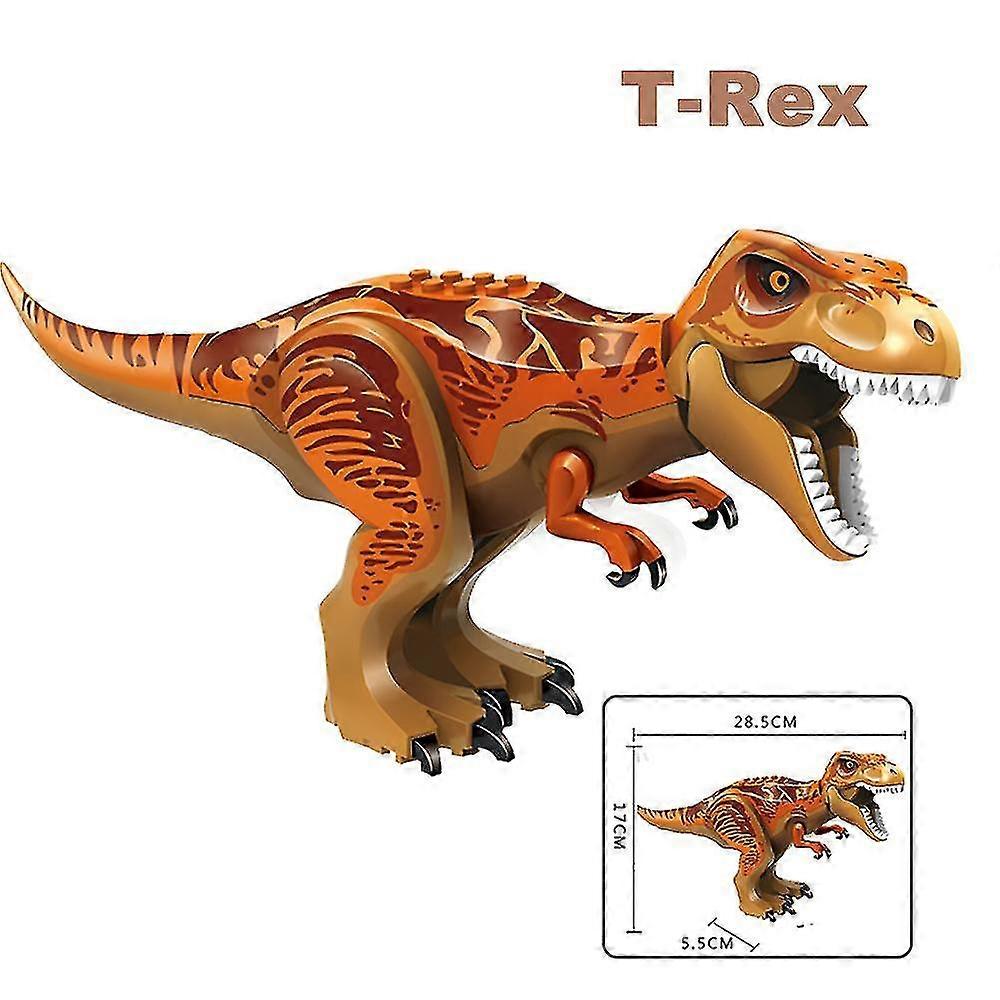 Dinosaur Figures, Indominus T Rex Blocks, Large Dinosaur Block, Kids Birthday Party