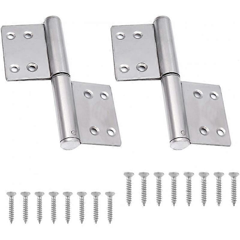 Folding hinge, detachable, 360 rotation, silent (2-pack)