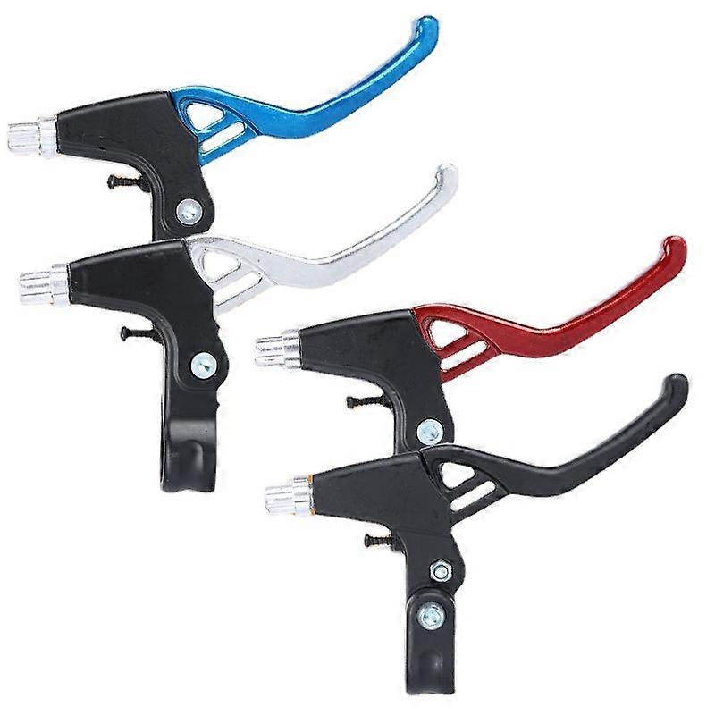 1 Pair Bicycle Brake Levers Hand Brakes Universal Cycling Brake Level Handles Handlebar Aluminum Alloy Brake Lever Brake Handle for MTB Mountain Bike