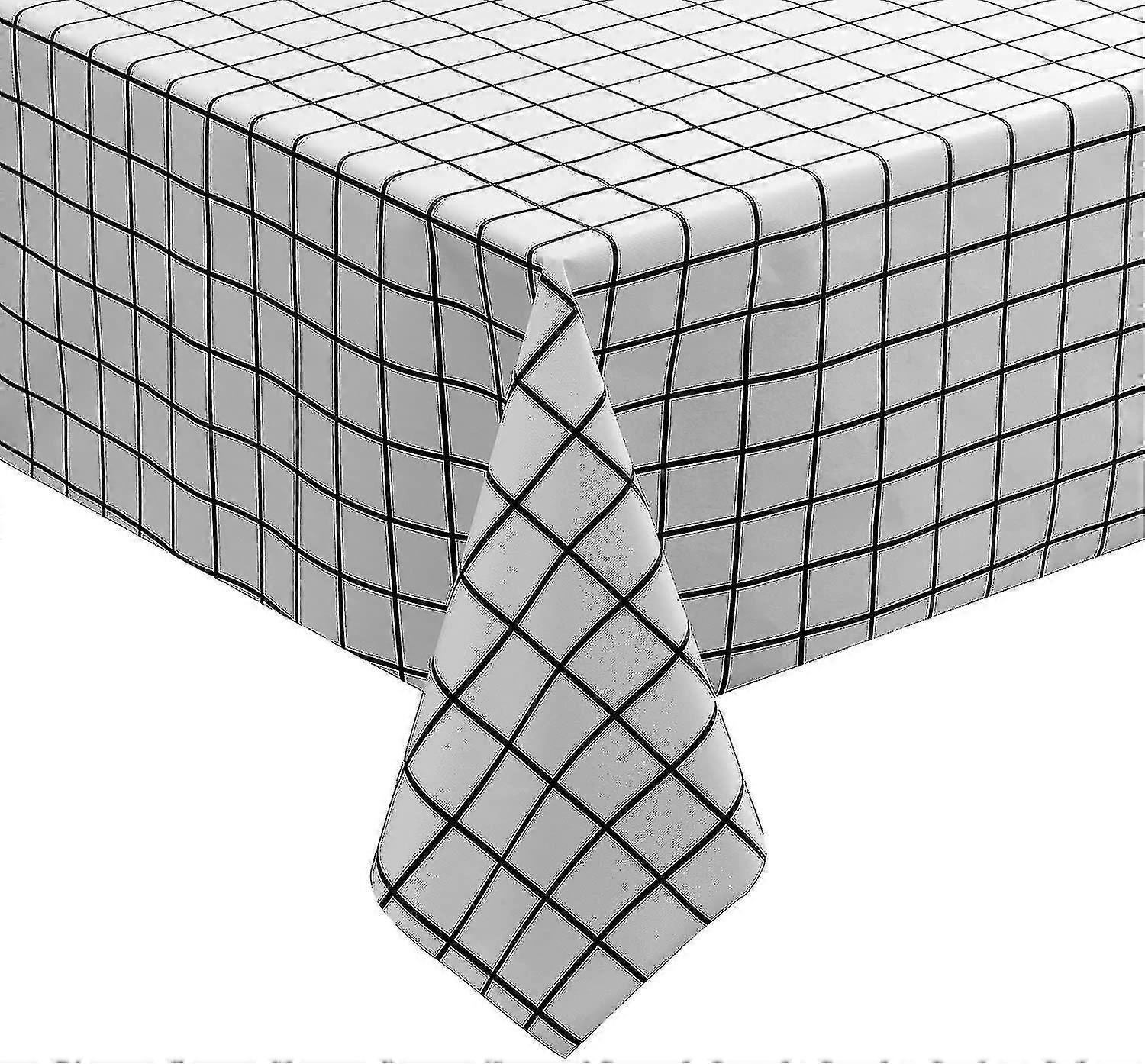 White Table Cloth Waterproof Oil-proof Pvc Table Cover