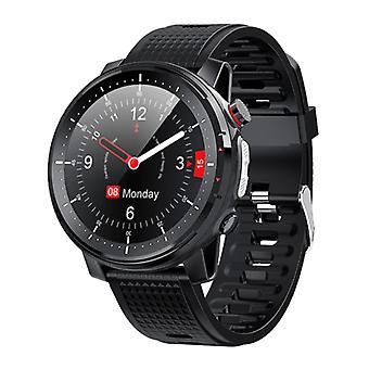 Melanda Sport Smartwatch with Heart Rate Monitor - Fitness Sport Activity Tracker Silicone Strap Watch iOS Android Black