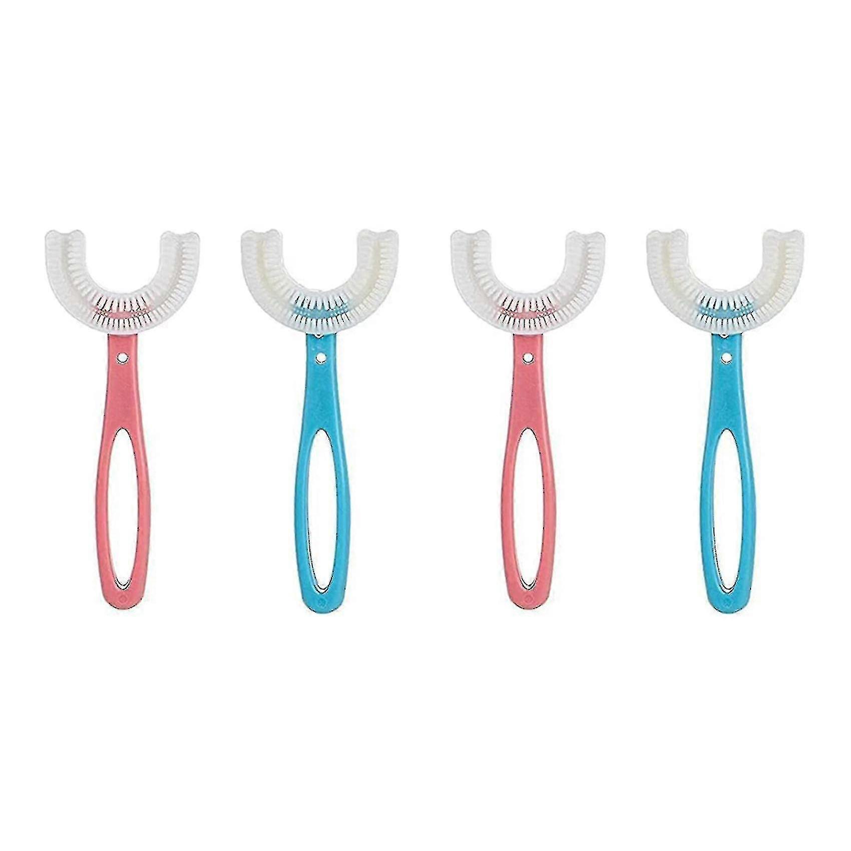 U-shaped Children Toothbrush Manual Training Toothbrush U-shaped