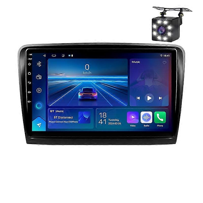 Car Radio Wireless Carplay For Skoda Superb 2 B6 2008 - 2015 Navigation Android Auto
