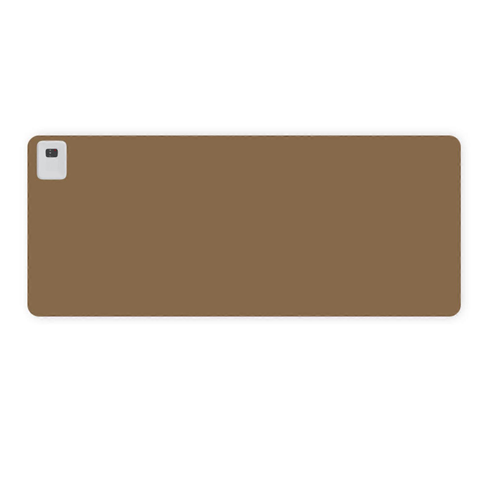 Solid-Color Heated Mouse Desk Pad Quick Heating Waterproof Mouse Mat for Home Study Office
