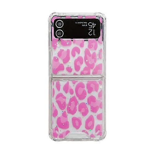 For Samsung Galaxy Z Flip4 Leopard TPU Protective Case