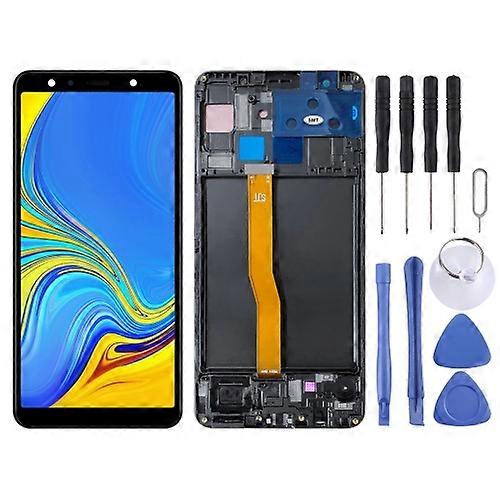 ORIG LCD Screen for Samsung Galaxy A7 (2018) SM-A750 With Digitizer Full Assembly With Frame